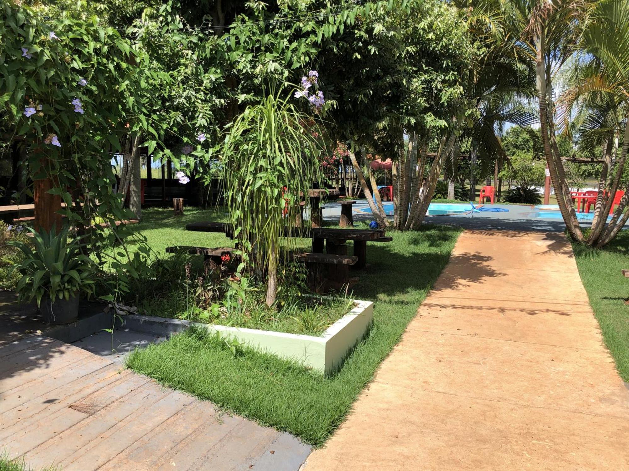 Hotel Fazenda Recanto Do Sossego Vila Glória Exteriör bild